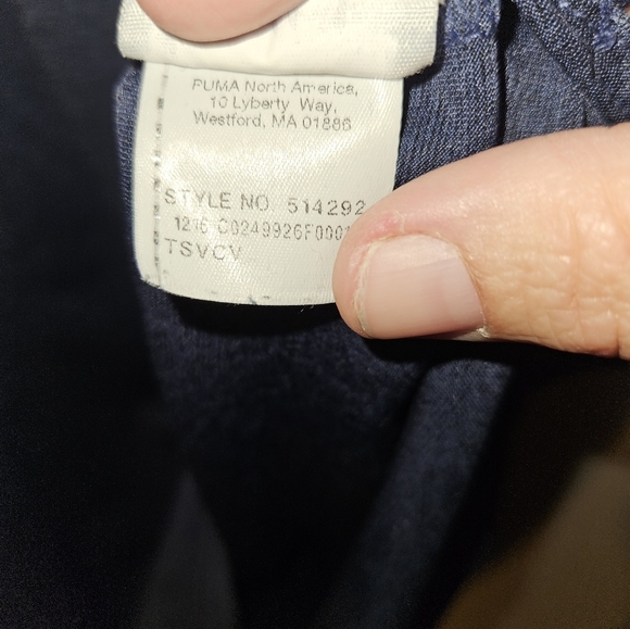 Puma Mens Blue Polo Short Sleeve Shirt Size L - Picture 7 of 12